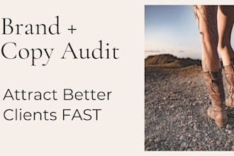 brand discovery and copy audit