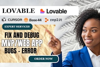 fix deploy lovable base44 or replit vibe coded app frontend and backend bug fix