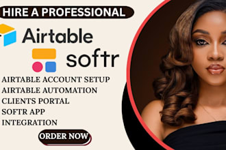setup airtable database, airtable automation, airtable crm, softr webapp expert