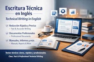 write clear and professional technical content