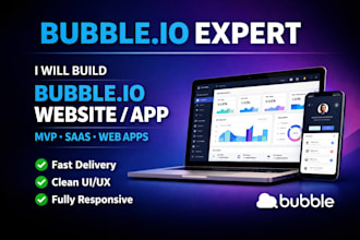 design bubble io website bubble io developer bubble mvp saas as bubble app