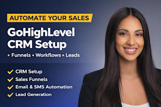 set up gohighlevel CRM automation to capture leads and boost sale