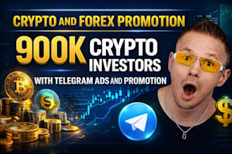 raise 500k traders via forex promotion telegram ads, telegram promotion