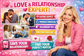 provide expert dating advice, relationship tips and marriage counselling