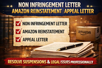 prepare legal letters for intellectual property violations