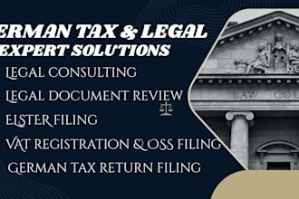 be your german tax advisor, steuerberater, and lawyer for legal and vat consult