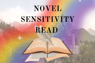 do a sensitivity read of your fiction novel