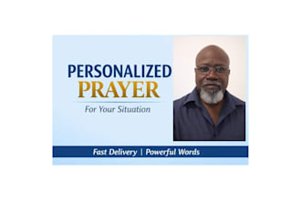 write a powerful personalised prayer for your situation