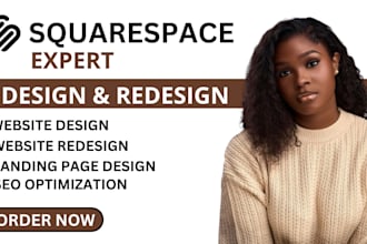 design squarespace website, squarespace expert, squarespace design or redesign