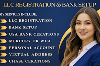 form a US llc, obtain an ein, and setup wise, mercury, and stripe