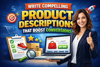 write compelling product descriptions that boost conversions