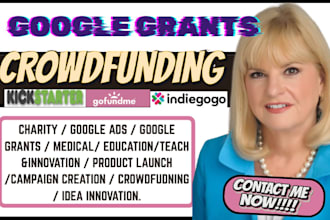 setup and manage google ad grants PPC fundraising campaigns for nonprofit