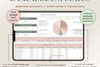 custom excel digital monthly budget planner csv expense tracker spreadsheet