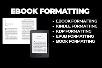 create a clean and professional ebook formatting layout