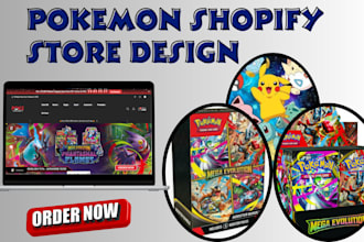 build pokemon shopify store trading card website pokemon store tcg shopify store
