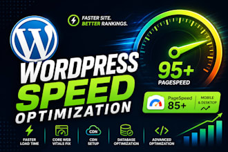 speed up your wordpress site and fix core web vitals