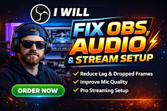 setup obs stream, overlays, alerts and multistream professionally