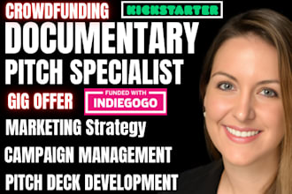 write a compelling documentary pitch or story for crowdfunding campaigns