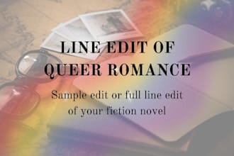 line edit your queer romance novel