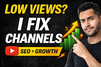audit and optimize your youtube channel for more views and growth