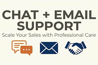 be your expert customer support and live chat agent