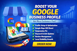 fully set up fix and manage your google business profile for fast growth