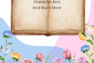 create a book plot, character arcs, and story outline