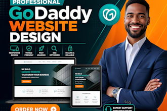 build a responsive godaddy ecommerce store and landing page
