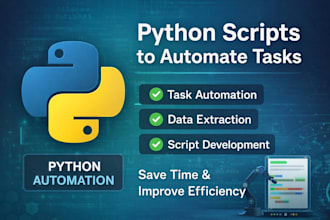 create python scripts to automate tasks