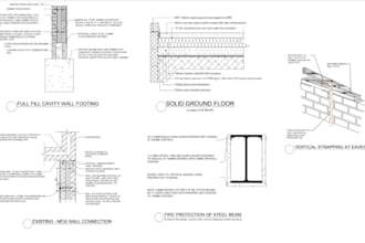 produce UK plans for planning approval and building regs