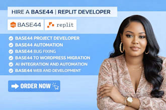 base44 expert migrate abase44 to wordpress base44 replit error replit ai base 44