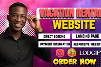 vacation rental website lodgify website short term rental direct booking airbnb