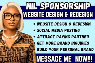 build a nil sponsorship website that attract brand deals and athlete partnership