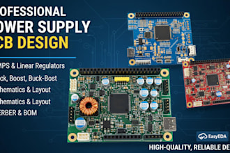 design power supply pcb, smps, buck boost and dc dc converter