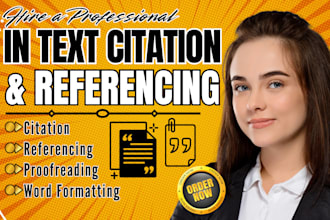do in text citation, apa, mla reference, endnote, proofreading, seo formatting