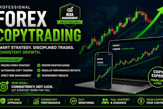 be your forex copy trading expert and trading for consistency profit