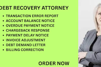 handle debt recovery, invoice discrepancies, payment defaults, and chargebacks