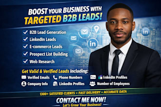 do b2b lead generation and linkedin lead generation
