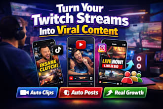 build twitch viral engagement automation system that bring real growth 24 7