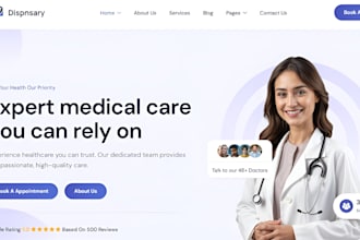 build wix medical clinic website healthcare doctor dental practice website