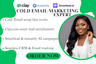 build targeted cold email leads with clay com instantly and setup zoho hubspot