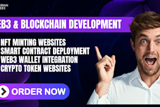 do presale nft minting web3 token nft marketplace crypto smart contract website