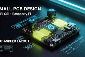 design small pcb for embedded vision systems, mipi csi, and raspberry pi
