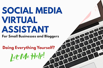 be your virtual social media manager