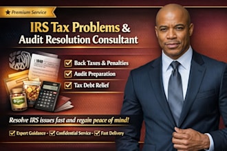 fix irs tax problems, resolve irs issues, back tax audits, tax debt or penalty