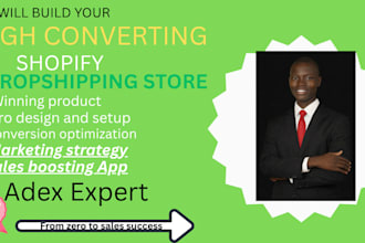 build a high converting shopify dropshipping store