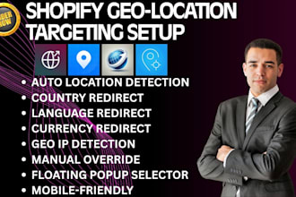 setup shopify geolocation targeting orbe geos glc geopro zoww easylocation