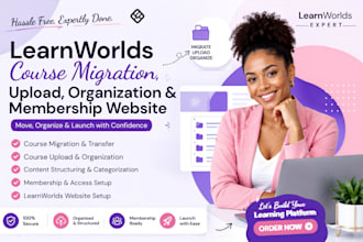 migrate online course to learnworlds design learnworlds membership subscription