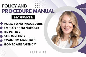 create homecare policy and procedure manual, employee handbook