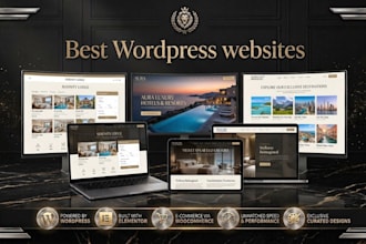build professional website for resort, hotel or homestay